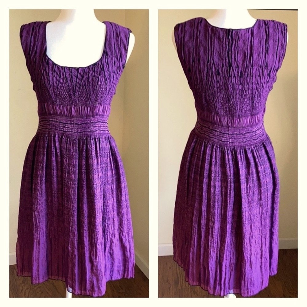 Purple dress